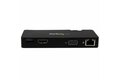 folie 2 von 3, vergrößern, usb 3.0 universal laptop mini dockingstation mit hdmi oder vga, gigabit ethernet, usb 3.0 (usb3smdockhv)