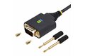 folie 7 von 7, vergrößern, 4m 2-port usb auf seriell adapter, com-retention, ftdi, usb-a zu db9 rs232 kabel, wechselbare schrauben/muttern (2p6ffc-usb-serial)