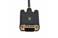 folie 4 von 7, vergrößern, 4m 2-port usb auf seriell adapter, com-retention, ftdi, usb-a zu db9 rs232 kabel, wechselbare schrauben/muttern (2p6ffc-usb-serial)