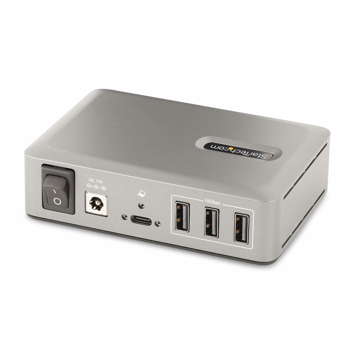 folie 2 von 6, vergrößern, 10-port usb-c hub - 8x usb-a/2x usb-c - usb c verteiler mit 65 w netzteil - usb 3.1 / 3.2 gen 2 10 gbit/s - adapter usb c auf usb a - usb typ c splitter mit 2x bc 1.2 (10g8a2cs-usb-c-hub)