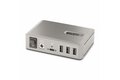 folie 2 von 6, vergrößern, 10-port usb-c hub - 8x usb-a/2x usb-c - usb c verteiler mit 65 w netzteil - usb 3.1 / 3.2 gen 2 10 gbit/s - adapter usb c auf usb a - usb typ c splitter mit 2x bc 1.2 (10g8a2cs-usb-c-hub)