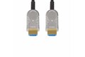 slide {0} of {1}, zoom in, 50ft (15.2m) HDMI 2.1 Hybrid Active Optical Cable (AOC), CMP, Plenum Rated, 8K Ultra High Speed HDMI Fiber Optic Cable, 48Gbps, 8K 60Hz/4K 120Hz, HDR10+/FRL/TMDS/eARC - CMP In Wall HDMI 2.1/2.0 Cord (8K-A-50F-HDMI-CABLE)
