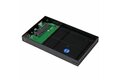 folie 3 von 5, vergrößern, 2,5" externes festplattengehäuse mit uasp - sata iii 6 gbit/s - usb 3.0 5gbit/s superspeed hdd/ssd gehäuse aus aluminium - schwarz (s2510bmu33)