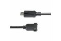 folie 4 von 5, vergrößern, 91cm displayport kabel für panelmontage - 4k x 2k - displayport 1.2 verlängerungskabel stecker auf buchse - dp video extender kabel mit dp buchse(panelmontage) - dp monitorkabel
