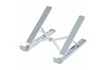 folie 1 von 15, vergrößern, faltbarer laptop ständer, tragbarer höhenverstellbarer ergonomischer laptopständer, tragkraft 10 kg, aluminium laptophalterung, notebook ständer, laptop unterlage (laptop-riser-bar)