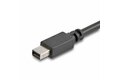 folie 3 von 6, vergrößern, 1,8m usb-c auf mini displayport kabel - usb c zu mdp kabel - 4k 60hz - schwarz (cdp2mdpmm6b)