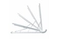 folie 5 von 15, vergrößern, faltbarer laptop ständer, tragbarer höhenverstellbarer ergonomischer laptopständer, tragkraft 10 kg, aluminium laptophalterung, notebook ständer, laptop unterlage (laptop-riser-bar)