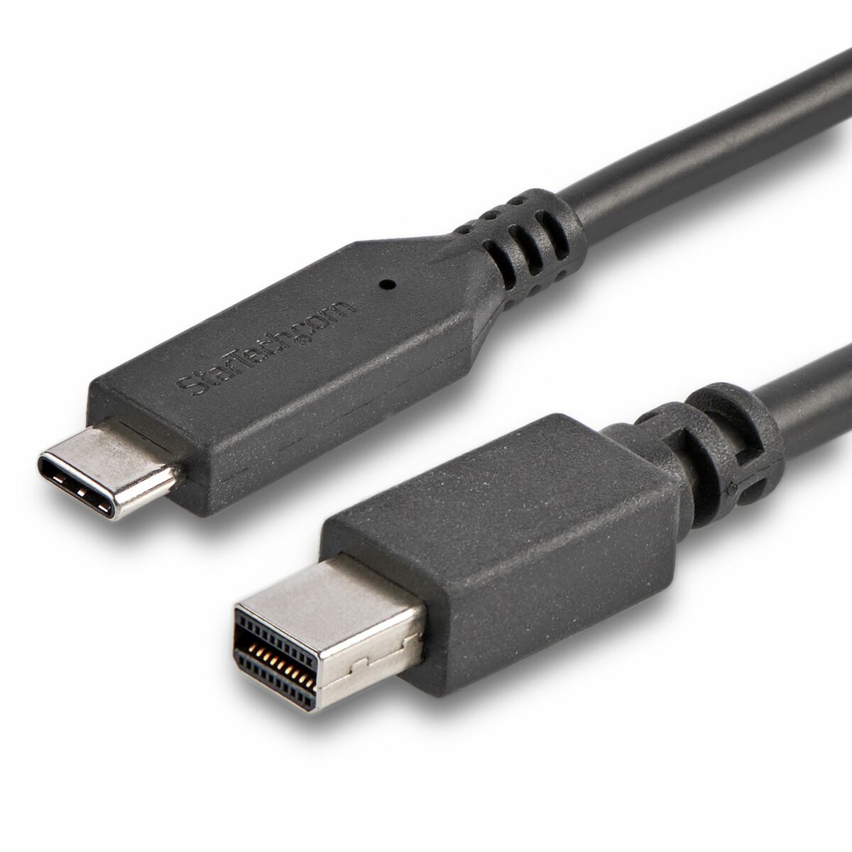 folie 1 von 6, vergrößern, 1,8m usb-c auf mini displayport kabel - usb c zu mdp kabel - 4k 60hz - schwarz (cdp2mdpmm6b)