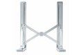 folie 4 von 15, vergrößern, faltbarer laptop ständer, tragbarer höhenverstellbarer ergonomischer laptopständer, tragkraft 10 kg, aluminium laptophalterung, notebook ständer, laptop unterlage (laptop-riser-bar)