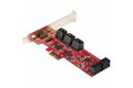 folie 2 von 9, vergrößern, pcie sata controller karte - 10 port sata 3 erweiterungskarte/kontroller - 6gbit/s - full- und low-profile blende - pci express festplatten kontroller/adapter (10p6g-pcie-sata-card)