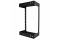 folie 2 von 4, vergrößern, 2-pfosten 18he heavy-duty wandmontage netzwerk-rack, 19" open frame server rack mit einstellbarer tiefe, wandmontage rack