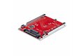 folie 1 von 8, vergrößern, m.2 auf u.3 adapter für m.2 nvme ssds, pcie m.2 laufwerk zu 2,5 zoll u.3 (sff-ta-1001) host-adapter/konverter, m.2 ssd nvme gehäuse mit u3 anschluss, taa-konform (1m25-u3-m2-adapter)