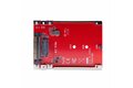 folie 3 von 8, vergrößern, m.2 auf u.3 adapter für m.2 nvme ssds, pcie m.2 laufwerk zu 2,5 zoll u.3 (sff-ta-1001) host-adapter/konverter, m.2 ssd nvme gehäuse mit u3 anschluss, taa-konform (1m25-u3-m2-adapter)