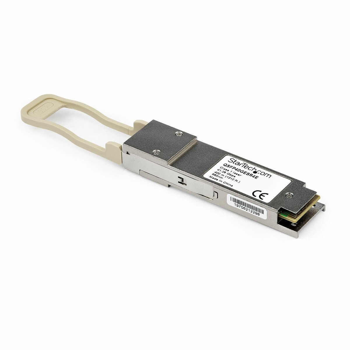 folie 1 von 3, vergrößern, transceiver modul (qsfp module, 40gbase-sr4 citrix kompatibel, glasfaser, 850 nm, mpo multimode mit ddm) (3013936-e2-st)