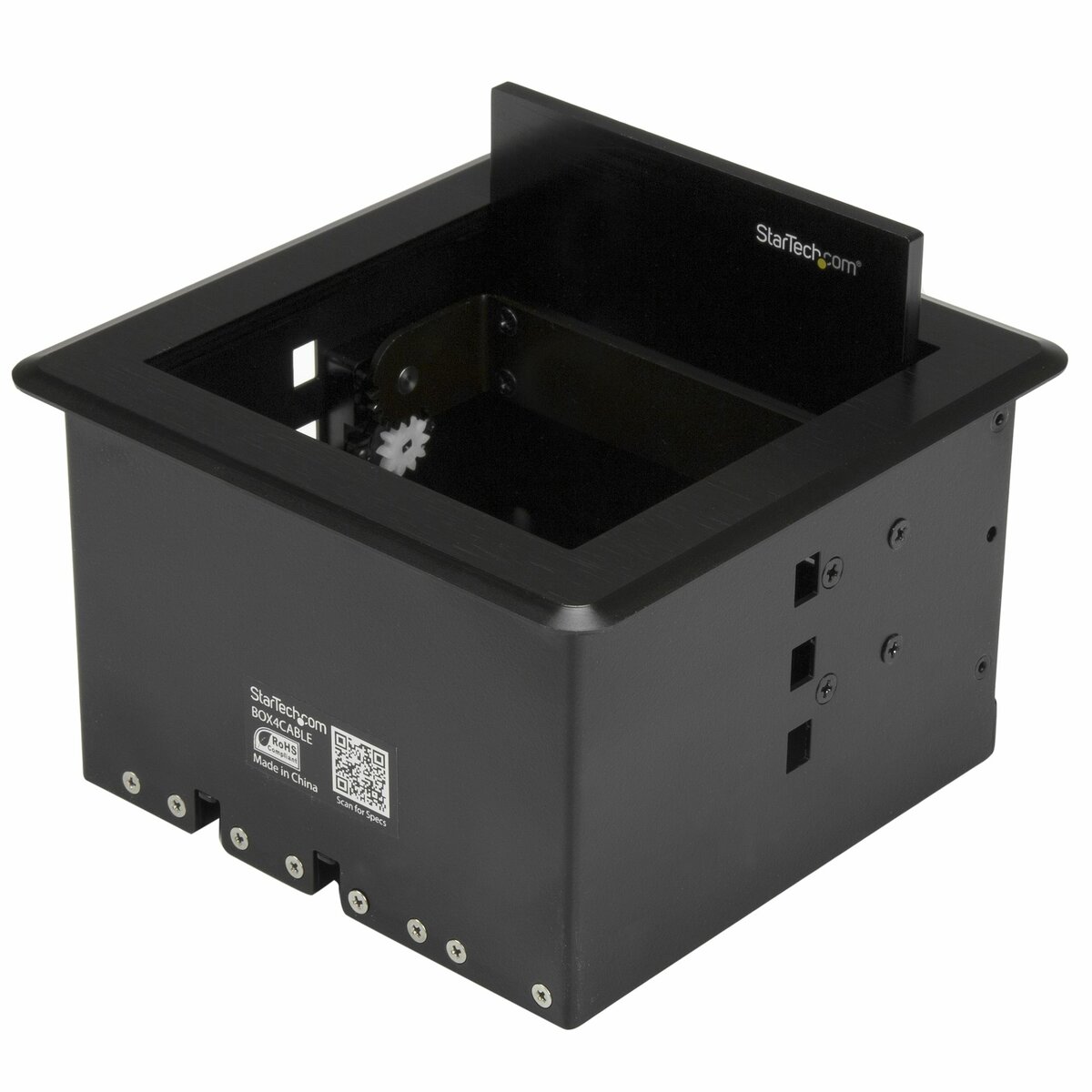 folie 1 von 5, vergrößern, kabelmanagement box für konferenztische - konferenzraum av - konferenztisch konnektivitätsbox (box4cable)