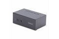 slide {0} of {1}, zoom in, 2-Port Dual-Monitor DisplayPort KVM Switch, 4K 60Hz, 2x USB 5Gbps Hub Ports, 2x USB 2.0 HID Ports, Hotkey and Push-Button Switching, TAA Compliant - ESD Level 3 Protection (P2DD46A2-KVM-SWITCH)