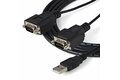 folie 5 von 5, vergrößern, 2 port ftdi usb auf seriell rs232 adapter - usb zu rs-232 adapterkabel / konverter (icusb2322f)