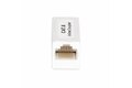 folie 3 von 5, vergrößern, rj45 kupplung 5er-pack, inline cat6 kupplung, lankabel verlängerung t568 stecker (f/f), lan kabel verbinder (in-cat6-coupler-u5)