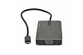 folie 5 von 5, vergrößern, usb-c multiport adapter - usb-c auf 4k 30hz hdmi oder 1080p vga - usb typ-c mini dock mit 100w power delivery passthrough, 3-port usb hub 5 gbit/s, gbe - 30cm kabel (dkt30chvpd2)