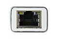 folie 4 von 4, vergrößern, usb-c auf gigabit ethernet adapter - aluminium - thunderbolt 3 port kompatibel - usb typ-c netzwerkadapter (us1gc30a)