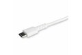 folie 2 von 4, vergrößern, 2m usb-c auf lightning-kabel - hochbelastbare, robuste aramidfaser - lade-/synchronisationskabel - apple mfi-zertifiziert ipad/iphone 12 - weiß (rusbcltmm2mw)