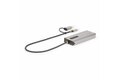 folie 2 von 7, vergrößern, usb-c multiport adapter mit usb-c zu usb-a dongle, usb c docking station 2x hdmi (4k30hz/1080p60hz), 3x usb-a 5gbps, mini dock, laptop dockingstation, 40cm kabel (167b-usbc-multiport)