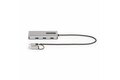 folie 4 von 7, vergrößern, usb-c multiport adapter mit usb-c zu usb-a dongle, usb c docking station 2x hdmi (4k30hz/1080p60hz), 3x usb-a 5gbps, mini dock, laptop dockingstation, 40cm kabel (167b-usbc-multiport)