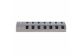 folie 3 von 5, vergrößern, 7-port usb 3.0 hub mit netzteil und individuellen ein/aus schaltern, usb-c/a 3.1 auf 7x usb-a, 5gbit/s usb splitter/verteiler mit eigener stromversorgung (5g7aibs-usb-hub-eu)