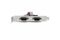 folie 3 von 4, vergrößern, 61cm interner usb mainboard header auf seriell rs232 adapter - idc auf rs-232/db9 slotblech adapter (icusb232int2)