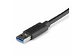 folie 3 von 5, vergrößern, usb 3.0 auf dual gigabit ethernet adapter - usb 3.0 2x 10/100/1000mbit/s netzwerk adapter nic mit usb port - usb zu 2x rj45 - usb passthrough port - schwarz (usb32000spt)