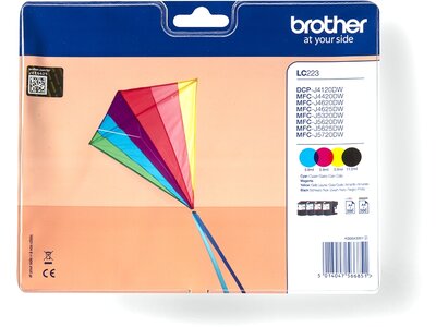 Original Brother LC-223 Value Pack