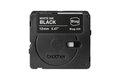 slide {0} of {1}, zoom in, Original Brother Btag-335 tape - hvid på sort, 12 mm bred, ulamineret