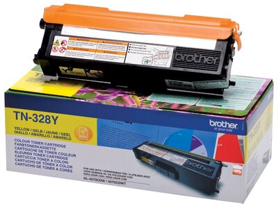 TN-328Y - Cartouche de toner Brother originale – Jaune