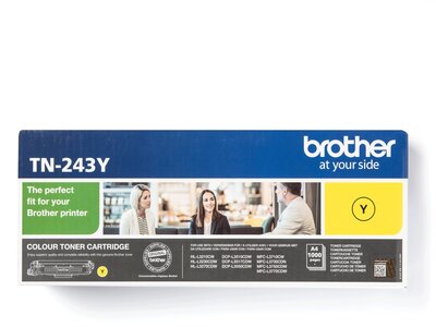 Original Brother TN243Y toner - gul