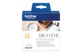 folie 1 von 2, vergrößern, brother dk-11218 rundetiketten – schwarz auf weiß