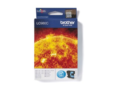 Brother LC-980C Tintenpatrone – Cyan