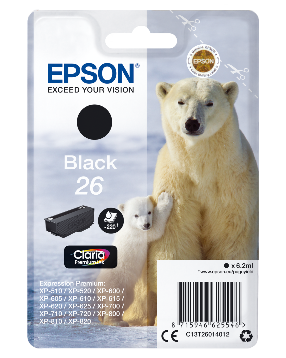 folie 1 von 10, vergrößern, 26 eisbär claria premium single black tinte