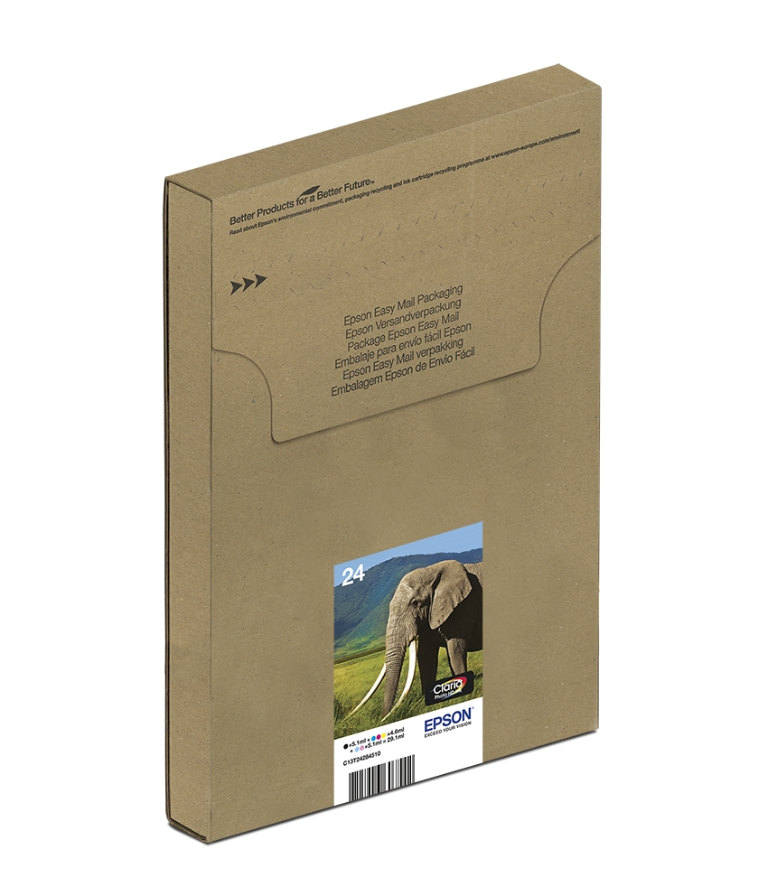 folie 1 von 11, vergrößern, 24 elefant claria photo hd multipack 6 farben easymail tinte
