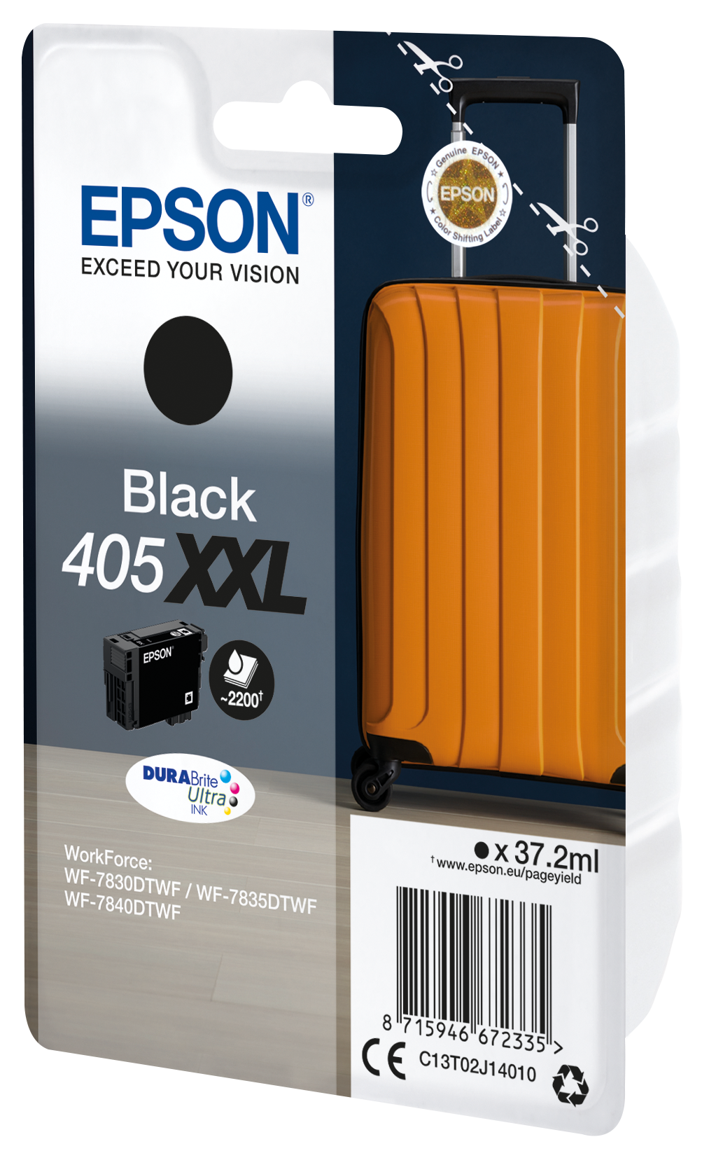 folie 7 von 8, vergrößern, singlepack black 405xxl durabrite ultra ink