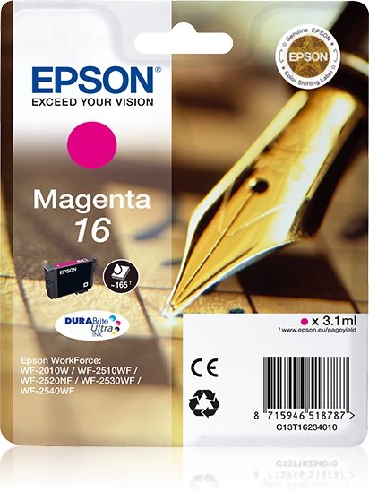 folie 1 von 1, vergrößern, singlepack magenta 16 durabrite ultra ink