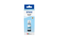 slide {0} of {1}, zoom in, 107 EcoTank lys cyan blækbeholder