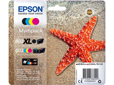 Multipack 4-colours 603 XL Black/Std. CMY