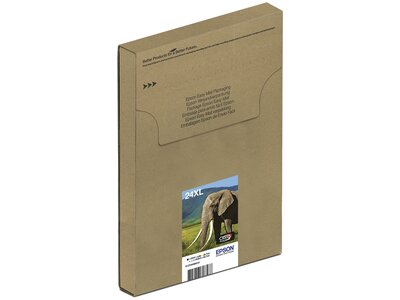 24XL elefant Claria Photo HD multipakke 6-farve blæk EasyMail Ink