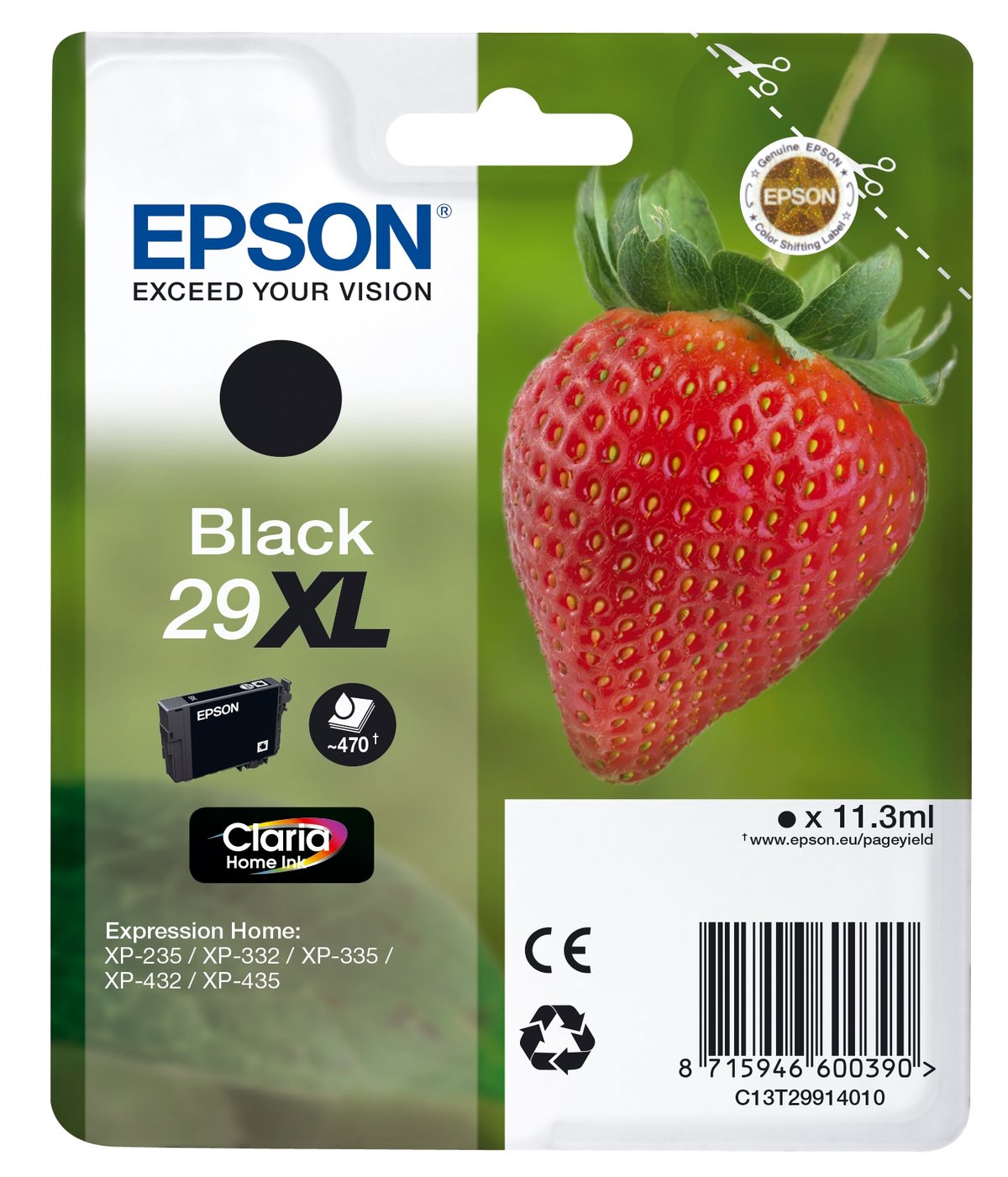 folie 1 von 2, vergrößern, singlepack black 29xl claria home ink