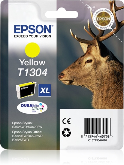 folie 1 von 1, vergrößern, singlepack yellow t1304 durabrite ultra ink