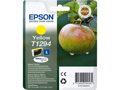 Singlepack Yellow T1294 DURABrite Ultra Ink