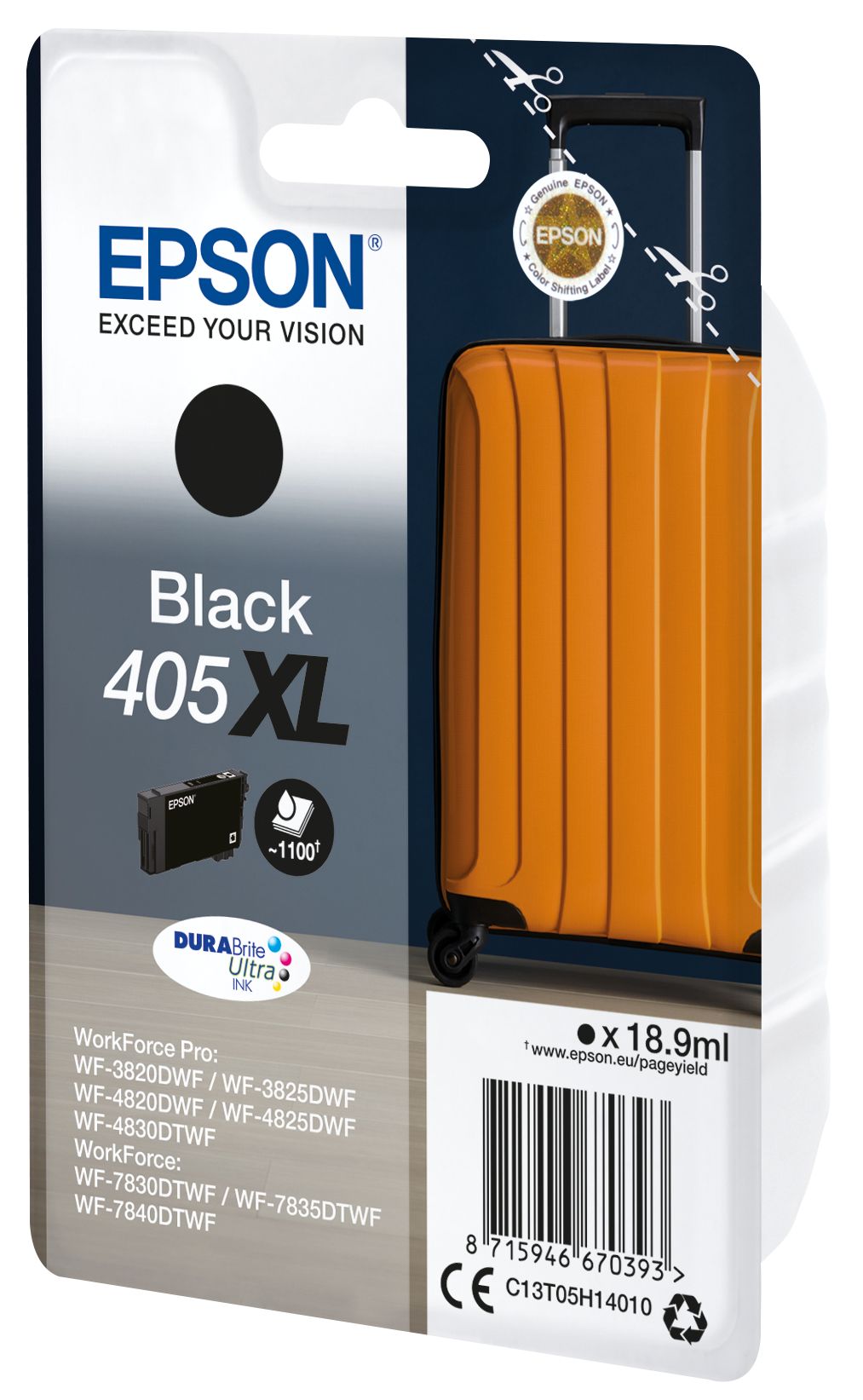 folie 7 von 8, vergrößern, singlepack black 405xl durabrite ultra ink