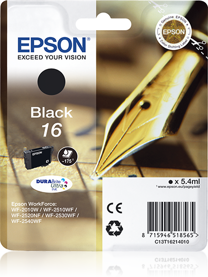folie 1 von 1, vergrößern, singlepack black 16 durabrite ultra ink