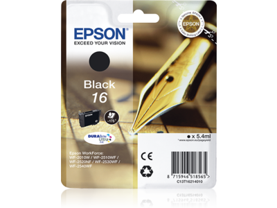 Singlepack Black 16 DURABrite Ultra Ink