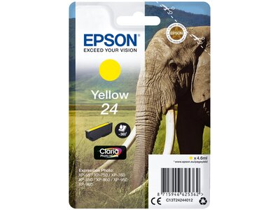24 elefant Claria Photo HD enkeltpakke gult blæk